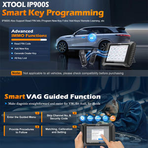 XTOOL IP900S teşhis tarayıcı ECU kodlama çift yönlü ADAS kalibrasyon otomotiv OBD2 tüm sistemler teşhis ile 41 + sıfırlama - Product Image 2
