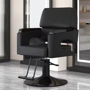 Chaise de coiffure de luxe, robuste, Belmont, style classique vintage, chaises de salon de coiffure - Product Image 3