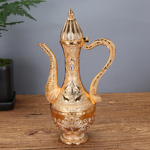 Creative home European-style wine sets, <b>small</b> wine glasses, metal wine jugs - Product Image 5