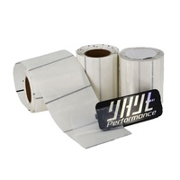 Personnalisé clair transparent direct thermique mini imprimante transfert papier étiquettes autocollant rouleau transparent