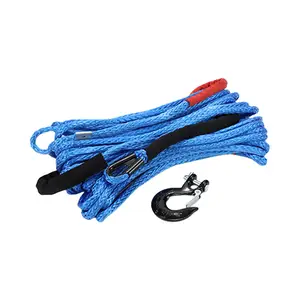 Double Braided Nylon Vehicle Recovery Rope for Kinetic Tow and Pulling for Camping & Hiking