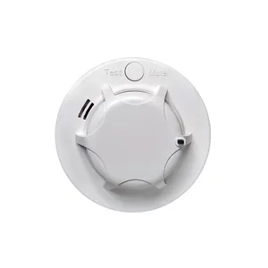 Tuya Wireless Smoke Detector Stand Alone 10 Years Long Lithium Battery Intelligent Wifi Smoke Alarm For Home Autmation