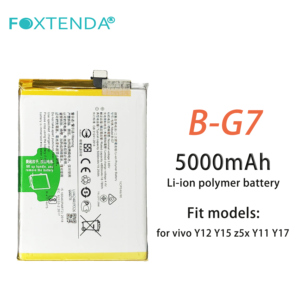 แบตเตอรี่โทรศัพท์ <span class=keywords><strong>B</strong></span>-<span class=keywords><strong>G7</strong></span>ลิเธียมไอออน5000มิลลิแอมป์3.85โวลต์ของแท้ชาร์จได้สำหรับ <span class=keywords><strong>VIVO</strong></span> Y12 Y15 Z5x Y11 Y17สต็อก - Product Image 2