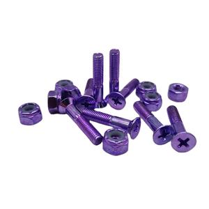 Échantillon gratuit, vente en gros, OEM, personnalisé, tête plate, vis et écrous de skateboard avec emballage en vrac - Product Image 3