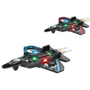 Avion télécommandé 2,4 GHz pour loisirs, hélicoptère acrobatique à 360 degrés, chasseur en plastique, portée 70 m, piles incluses, modèle ZF70 AA - Product Image 3