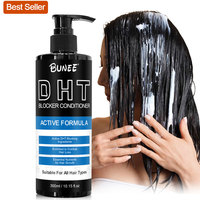 Ensemble Shampooing et Après-Shampooing Professionnel à la Kératine et au Miel Bio 300ml Traitement Anti-Chute de Cheveux Stimulant la Croissance Bloqueur de DHT