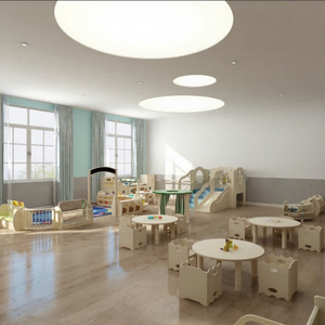 Eibele meubles de garderie Montessori bon marché conception libre pépinière centre de garde d'enfants en bois meubles de maternelle fournitures de chaises de Table - Product Image 1