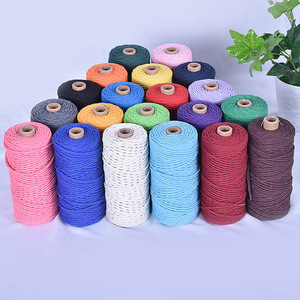 Cordón <span class=keywords><strong>de</strong></span> macramé <span class=keywords><strong>de</strong></span> 20mm, 6mm, 7mm, 8mm, acabado recubierto <span class=keywords><strong>de</strong></span> cuerda <span class=keywords><strong>de</strong></span> algodón trenzado para zapatos, bolsos, prendas <span class=keywords><strong>de</strong></span> vestir, textiles para el hogar, venta al por mayor - Product Image 4