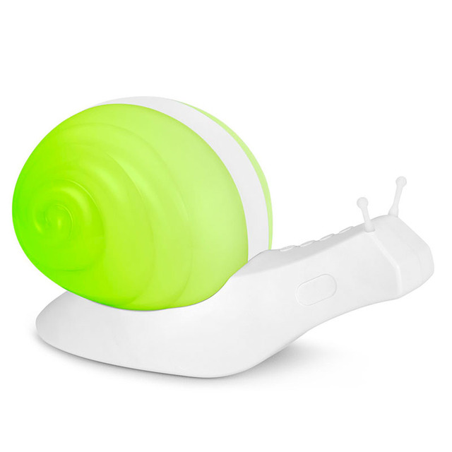 HS-3916 Snail Design Bt Speaker Bass Stereo Music Box Active Rgb Light Gift Speaker