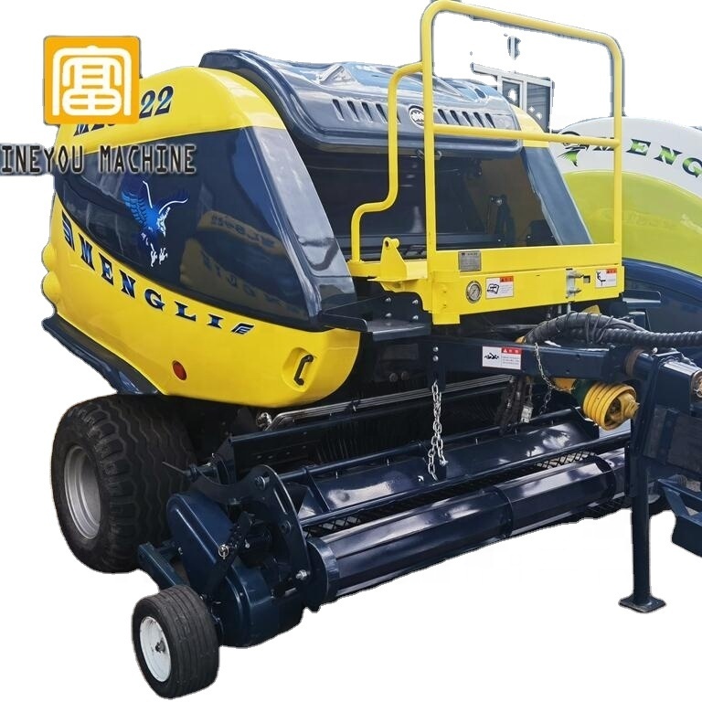 Заводская Продажа трактор установленный нож измельчитель силос netwrap круглый пресс-подборщик