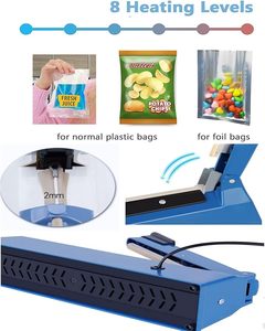 热手动塑料袋手热脉冲带封口机热封机袋热封机 - Product Image 2