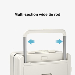 Porte-gobelet de <span class=keywords><strong>voyage</strong></span> multifonctionnel personnalisé, bagages à roulettes larges, bagages à coque rigide avec chargeur USB - Product Image 4