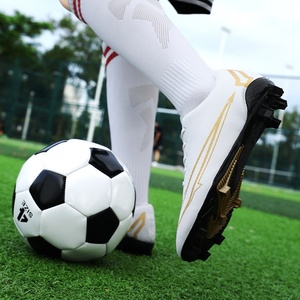 Chaussures de football pour <span class=keywords><strong>enfants</strong></span> et jeunes pas chères, tige synthétique TPU, crampons AG, gazon artificiel, unisexe, chaussures de football FG, printemps, été, automne - Product Image 4