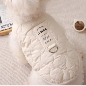 Gilet per Cani Foderato in Pile Caldo, Giacca Invernale Regolabile Anti-Freddo Leggera per Tutte le Stagioni, per Pomeranian, Teddy, <span class=keywords><strong>Bichon</strong></span> e Cani di Piccola Taglia - Product Image 4