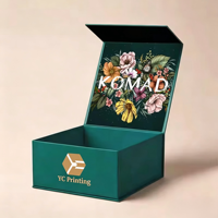 Caja de Papel Magnética de Lujo con Logotipo Personalizado de Fábrica al por Mayor para Embalaje de Cajas de Regalo, Cierre Magnético, Cartón Rígido