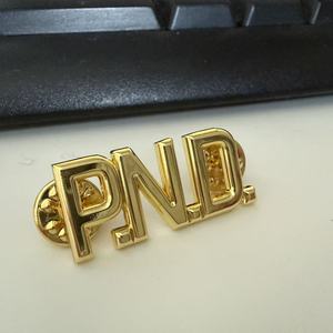 P.N.D. Spilla da Bavero Personalizzata di Alta Qualità del Produttore, Distintivo/Emblema 3D con Lettere - Product Image 5