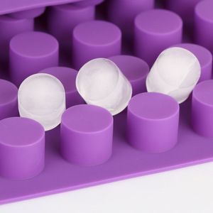 Sans BPA bricolage fait <span class=keywords><strong>à</strong></span> la main antiadhésif 88 cavités petit cylindre Mini moules <span class=keywords><strong>à</strong></span> savon Silicone moules <span class=keywords><strong>à</strong></span> <span class=keywords><strong>glaçons</strong></span> et <span class=keywords><strong>à</strong></span> bonbons - Product Image 2