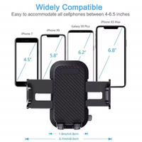 Vente en gros de support de téléphone rétractable rotatif à 360 degrés pour voiture support pour téléphone portable avec ventouse avec échantillon gratuit