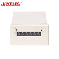 JOYELEC Compteur électromagnétique mécanique industriel numérique à 6 chiffres Compteurs CSK6-NKW DC12V 24V AC110V 220V