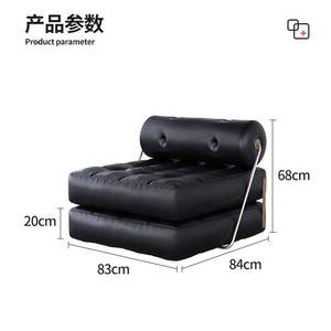 Sofá Cama Convertible Plegable con Tapizado Acolchado y Relleno de Espuma para Uso en el Hogar, Dormitorio, Sala de Estar, para Adultos y Niños - Product Image 5