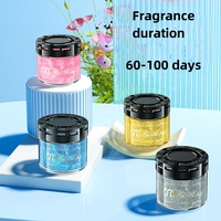 Aromathérapie de voiture Accessoires d'intérieur de voiture décoration parfum de voiture parfum solide haute qualité dames parfum léger et durable