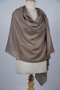Luxury Cashmere Fine Wool Stole Plain Hand Dyed Soft Lightweight <b>Shawl</b> <b>Wrap</b> Elegant Women Fashion Accessories - Product Image 5