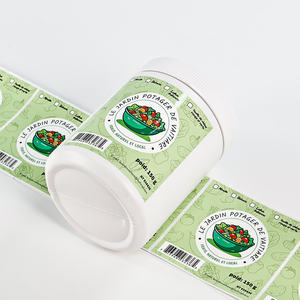 Etiquetas Personalizadas para Botellas de Fábrica en Dongguan, China |   Etiquetas Adhesivas Impermeables y Resistentes al Aceite para Envases de Alimentos, Aptas para Uso Alimentario, para Envases Universales - Product Image 3