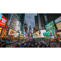 Écran LED P4.4 Écran publicitaire LED extérieur haute luminosité Panneau d'affichage LED pour signalisation numérique Affichage LED extérieur