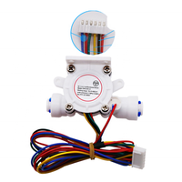 Débitmètre miniature à effet Hall 2/3 points, combinant TDS, température et débit, pour distributeur d'eau