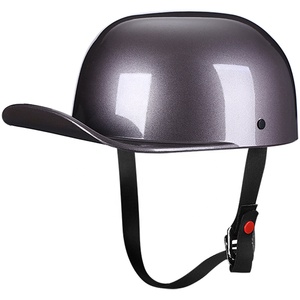 Retro DS Gangster cá tính capp Mũ bảo hiểm bóng chày cưỡi Scoop Mũ Bảo Hiểm Vịt lưỡi Coy Mũ bảo hiểm trượt tuyết Ấn Độ - Product Image 3