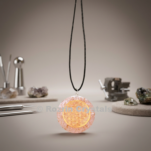 Proveedores de Colgantes de Orgón de Cuarzo Rosa - Product Image 3