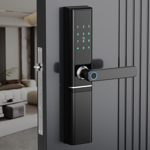 Cerradura Digital Tuya con Soporte para Wifi/Alexa/Módulo Remoto, con 6 Métodos de Desbloqueo para Puertas de Madera, Uso en <span class=keywords><strong>Apartamentos</strong></span> y Oficinas - Product Image 2