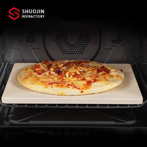 Pierre à pizza en cordiérite résistante à la chaleur, outils réfractaires pour des pizzas parfaitement cuites - Product Image 3