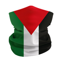 Bandana imprimé de créateur sans couture drapeau de la Palestine écharpe drapeau national pour la poussière, l'extérieur et le sport vente en gros de produits bon marché