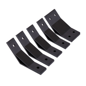 Connecteur d'angle à 135 degrés Deying Industrial, en alliage d'aluminium noir, accessoires d'extrusion pour profilés en aluminium - Product Image 1