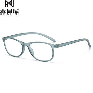 T22最新コンピューターアンチブルーライトレトロ正方形光学フレーム女性眼鏡男性眼鏡デザイン読書メガネ - Product Image 6