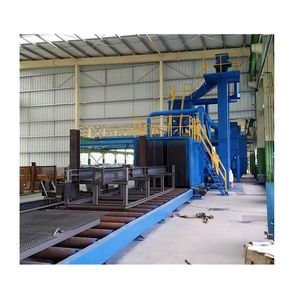 Máquina Granalladora de Rodillos Taisheng Q69 con Certificación CE, Granallado de Acero 250kg/min, Control PLC, Motor y Bomba Completos - Product Image 6