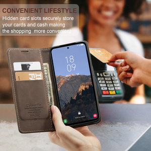 CaseMe Business portafoglio cassa del telefono per <span class=keywords><strong>Samsung</strong></span> A15 TPU custodia posteriore in pelle di lusso alla moda per <span class=keywords><strong>Samsung</strong></span> A72 A52 A42 <span class=keywords><strong>A21</strong></span> A22 caso - Product Image 2