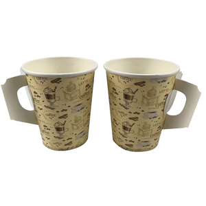 Bicchieri di Carta Laike Nuovo Modello a Parete Singola, Best Seller di Anqing, Bicchieri di Carta con Manico per Caffè - Product Image 2