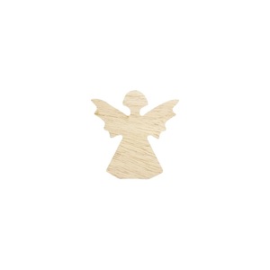 Décorations de Noël transfrontalières en bois pour fond de scène d'anniversaire, plaque de prière en bois inachevé à faire soi-même, figurine d'ange - Product Image 5