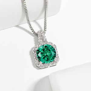 สร้อยคอยาวประดับเพชรสีรุ้งสร้อยคอโซ่ไข่มุกสองชั้น - Product Image 6