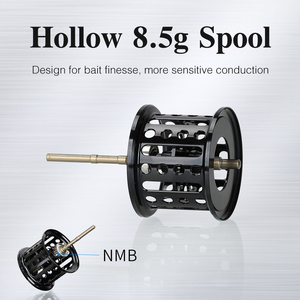 TSURINOYA-carrete de pesca ultraligero, 142g, Baitcasting de carbono, SPIRIT <span class=keywords><strong>FOX</strong></span> 50, sistema de finura de cebo, trucha, Ajing Rock Casting - Product Image 4