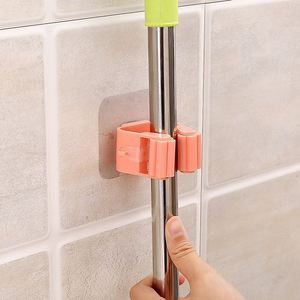 High Quality Rock Household Adhesive Storage <b>Wall</b> Mounted <b>Mop</b> Broom Holder for Kitchen Bathroom - Product Image 4