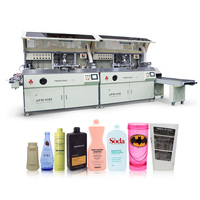 Nouvelle imprimante à écran automatique haute vitesse APM S102 avec système de séchage UV, zone d'impression 100x200mm, multicolore pour tasses à café et plastique