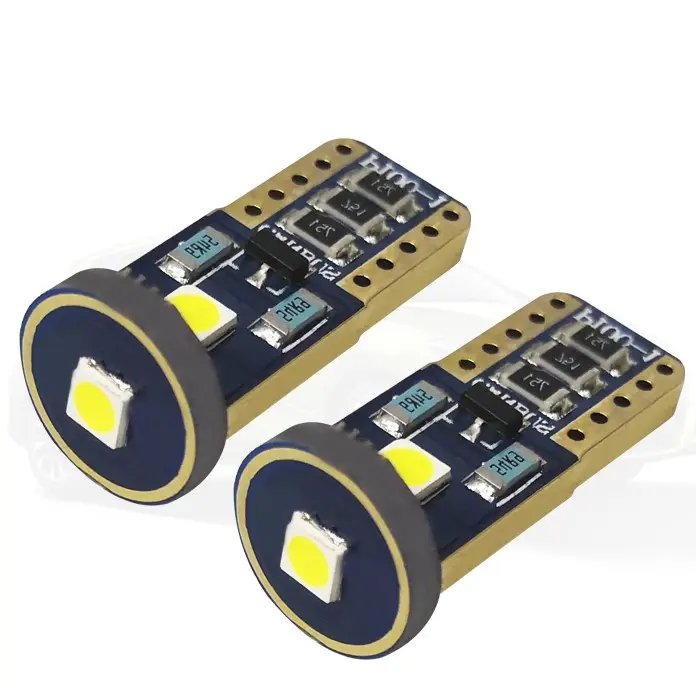 Car T10 W5W 194 168 Led Bulbs Wedge 3030 3smd Interior Lights 12V License Plate Light Clearance Turn Signal Width Lighting