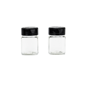 Mini cuadrado 70Ml 3Oz plástico PET especias y pimentero paquetes condimento botella pimentero molinillo de sal salero - Product Image 1