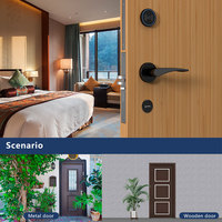 Cerradura Inteligente RFID de Acero Inoxidable 304, Duradera, Antirrobo, Pulida, para Puertas de Hotel, con Sistema de Software de Gestión