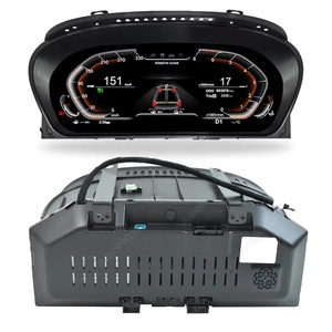 จอ LCD ดิจิตอลสำหรับรถยนต์ BMW ซีรีส์ 5 รุ่น E60 E61 E63 ปี 2004-2009 แผงหน้าปัดมาตรวัดความเร็วแบบดิจิตอล จอแสดงผลเสมือนจริง ระบบ Linux - Product Image 1