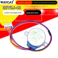 28BYJ48+ULN2003 Papan Penggerak Motor Stepper Industri 4-fase 5-kawat 5V12V Motor Reduksi