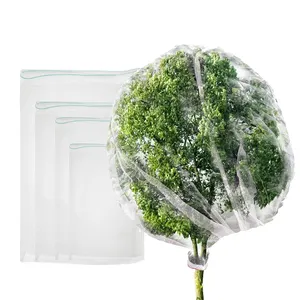 anti insect tree netting protection bags min order 20 bags mesh net bags for packaging vegetables